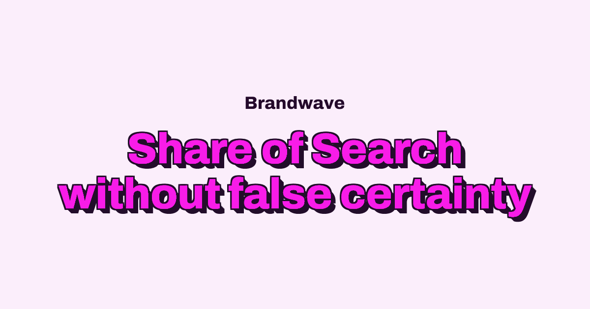 Share of Search: What It Measures, How to Calculate It, and When to Trust It